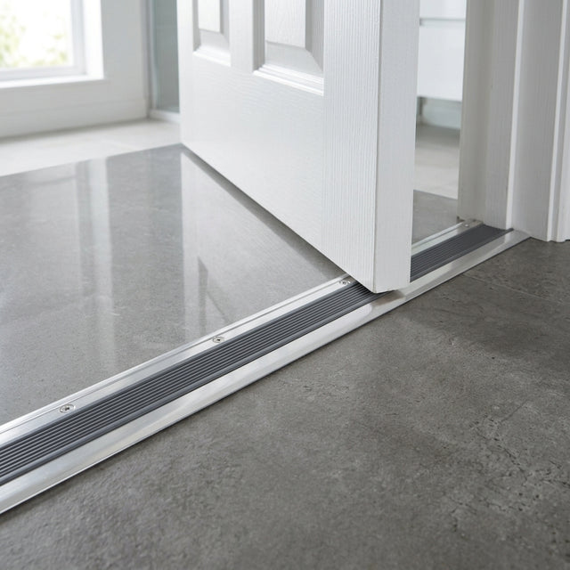 Aluminium T Bar Door Threshold Trim – 13, 18 & 26 mm Wide – 1 m (39.37 in) Length – 5 Finishes